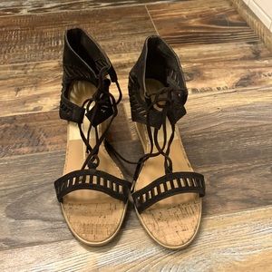 Dolce Vita Summer sandals, black, size 7 1/2